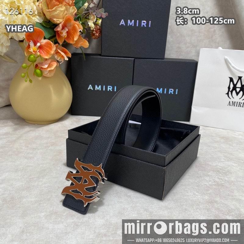 Replica Amiri belt 38mmX100-125cm 8L10