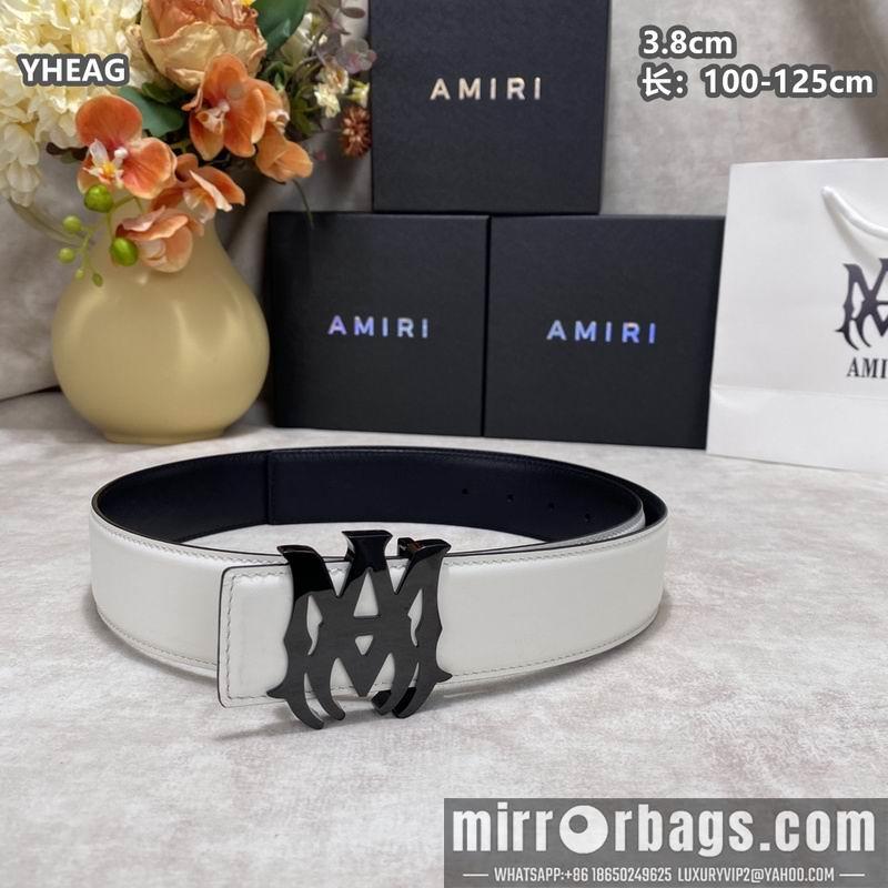 Replica Amiri belt 38mmX100-125cm 8L31