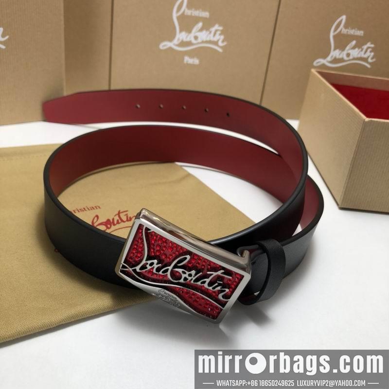 Replica Christian Louboutin belt 35mmX95-125cm 7D02