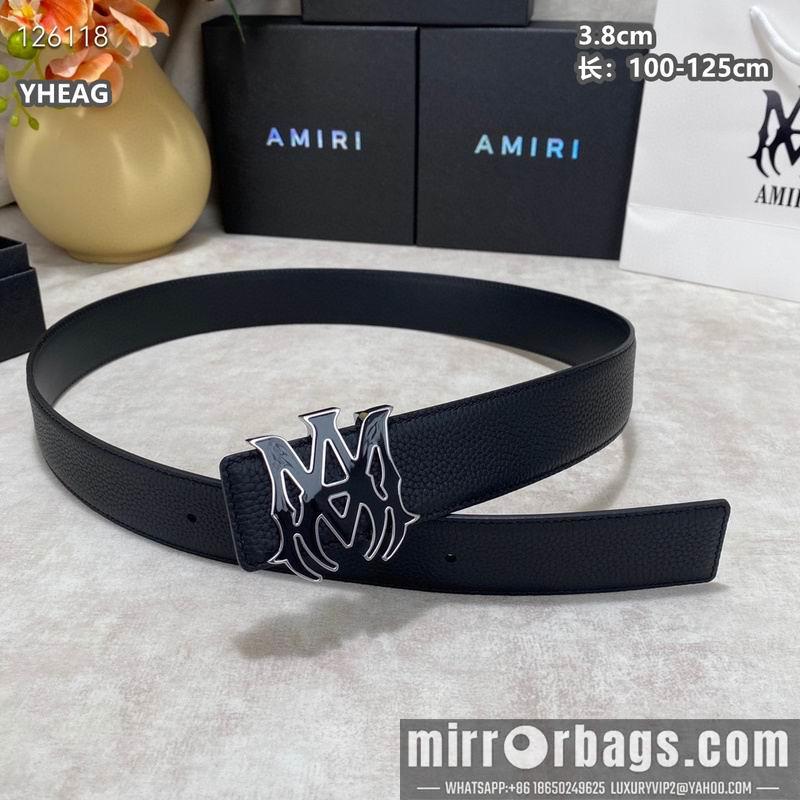 Replica Amiri belt 38mmX100-125cm 8L12