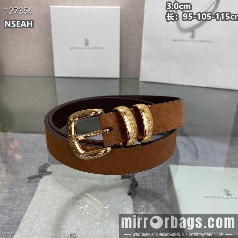 Replica Brunello Cucinelli belt 30mmX95-105-115cm 8L04