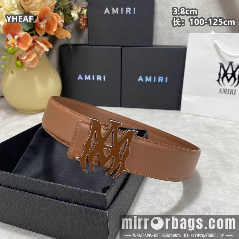 Replica Amiri belt 38mmX100-125cm 8L42