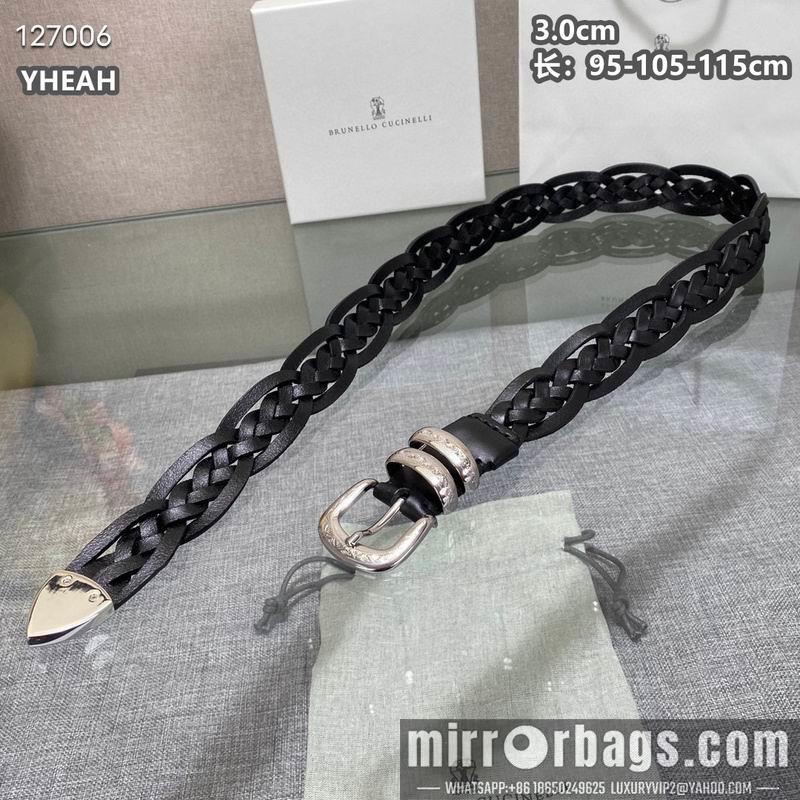 Replica Brunello Cucinelli belt 30mmX95-105-115cm 8L03