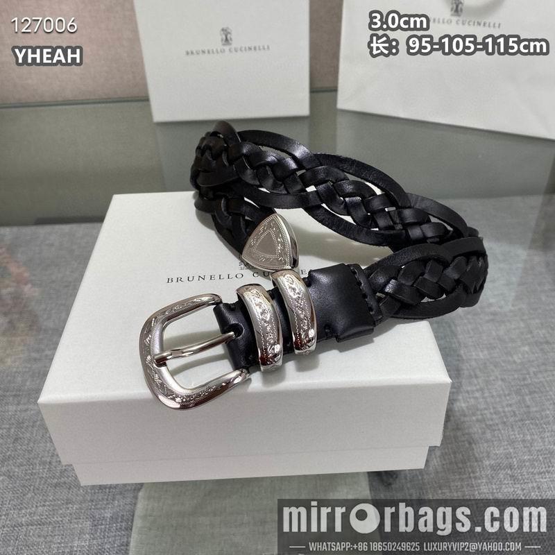 Replica Brunello Cucinelli belt 30mmX95-105-115cm 8L03