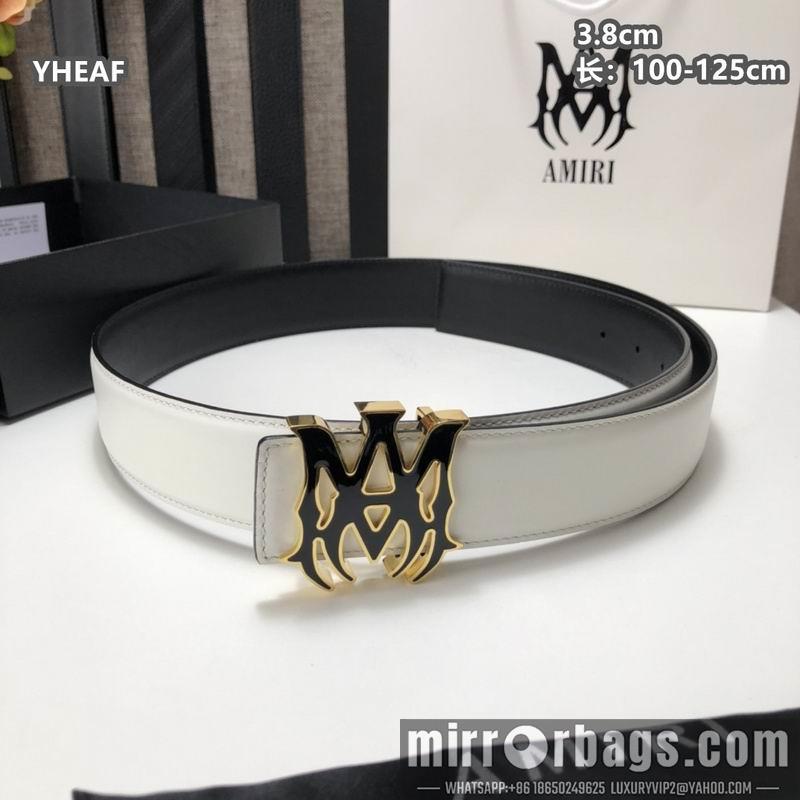 Replica Amiri belt 38mmX100-125cm 8L34