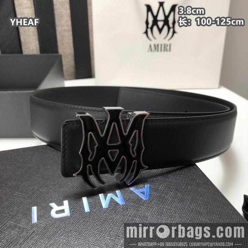 Replica Amiri belt 38mmX100-125cm 8L33