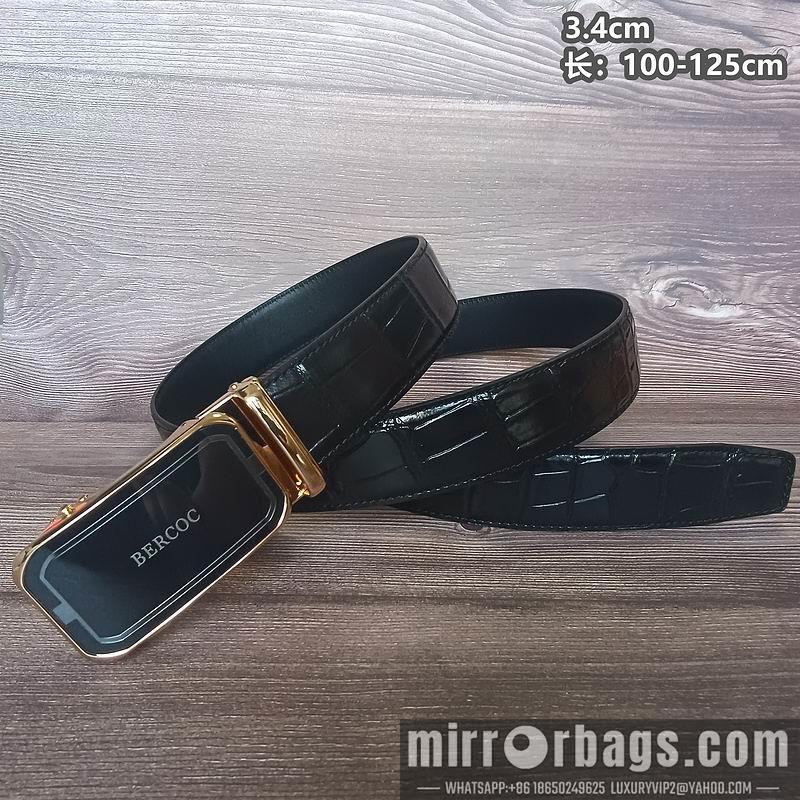 Replica Bercoc Cucinelli belt 34mmX100-125cm 8L04