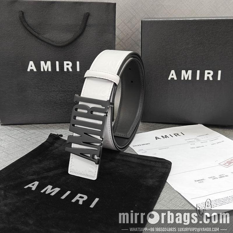 Replica Amiri belt 38mmX90-125cm lb05