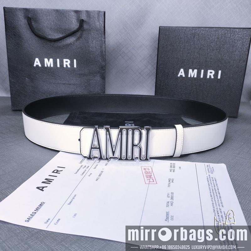 Replica Amiri belt 38mmX80-125cm lb052001