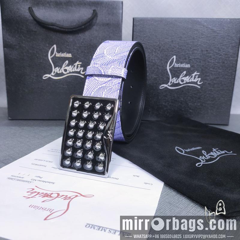 Replica Louboutin belt 38mm 80-125cm lb061201