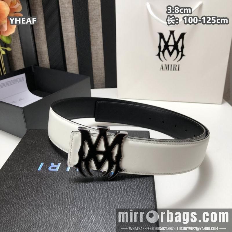 Replica Amiri belt 38mmX100-125cm 8L34