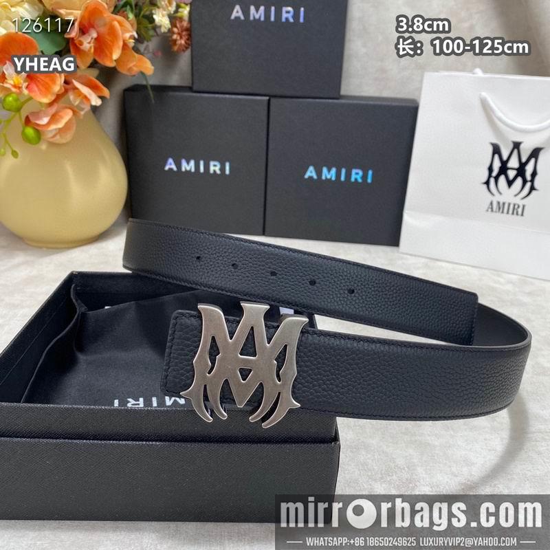 Replica Amiri belt 38mmX100-125cm 8L11