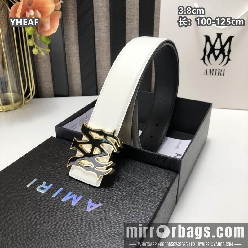 Replica Amiri belt 38mmX100-125cm 8L34