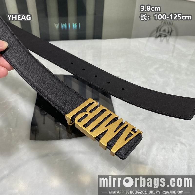 Replica Amiri belt 38mmX100-125cm 8L29