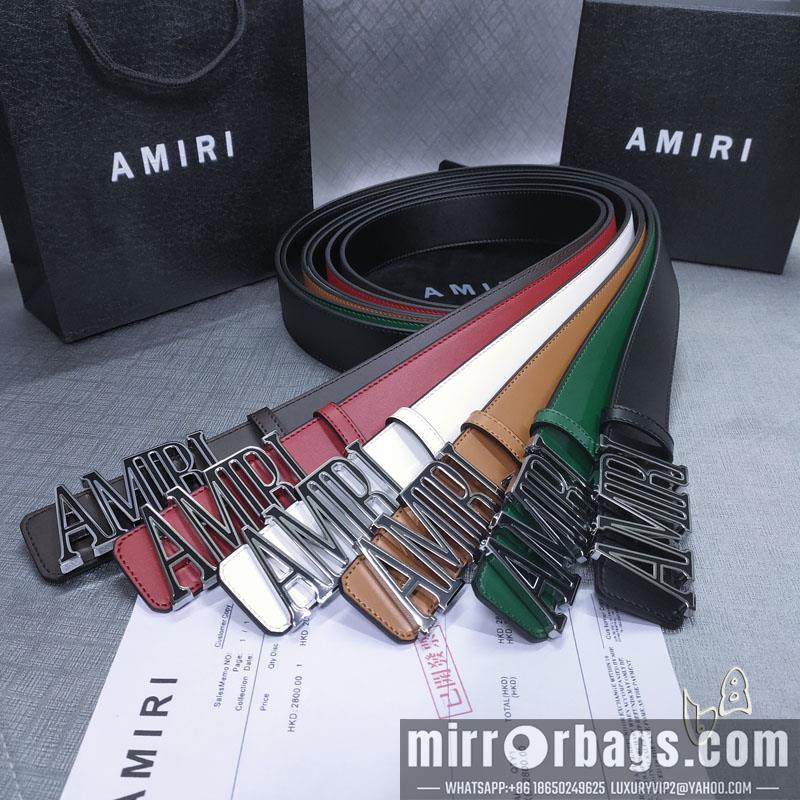 Replica Amiri belt 38mmX80-125cm lb052001