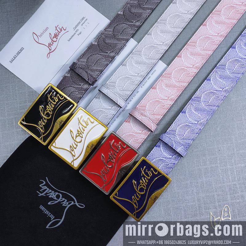 Replica Louboutin belt 38mm 80-125cm lb061202