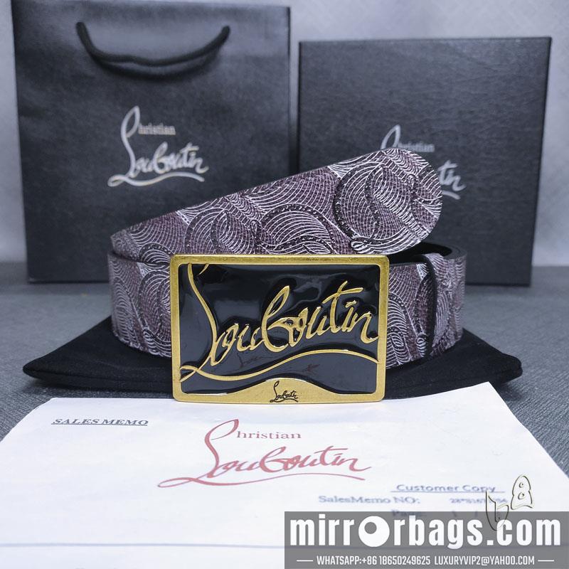 Replica Louboutin belt 38mm 80-125cm lb061202