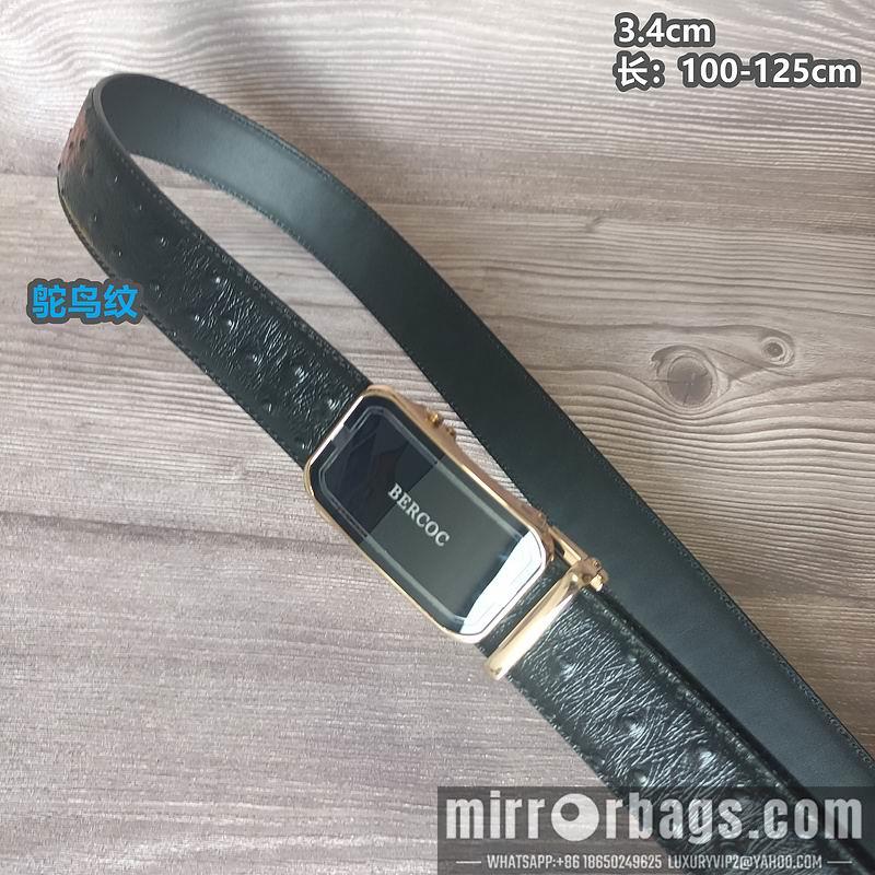 Replica Bercoc Cucinelli belt 34mmX100-125cm 8L03