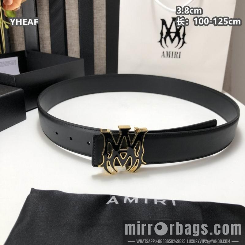 Replica Amiri belt 38mmX100-125cm 8L33