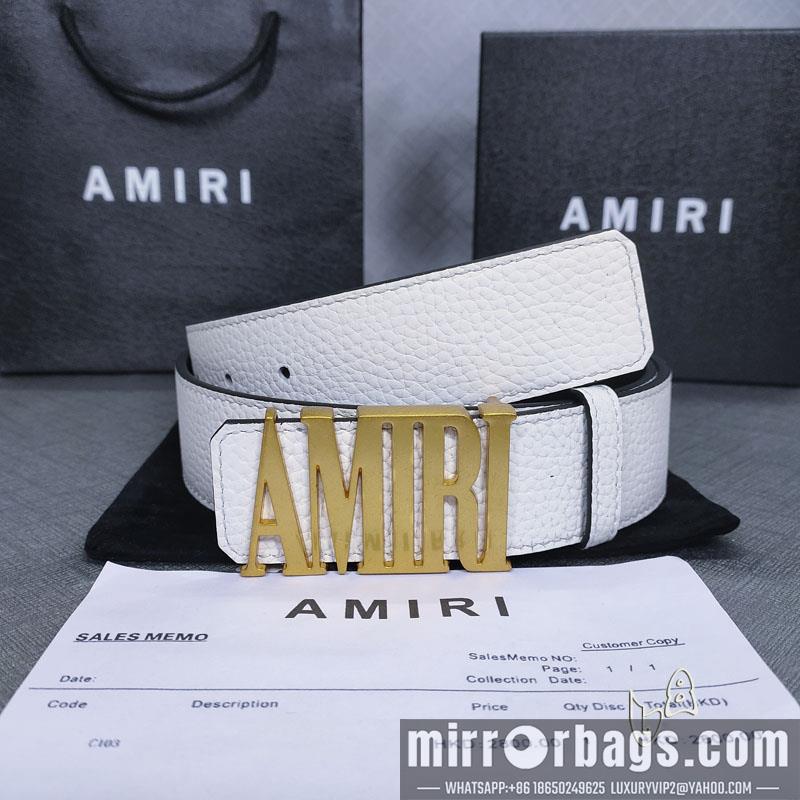 Replica Amiri belt 38mmX80-125cm lb061202