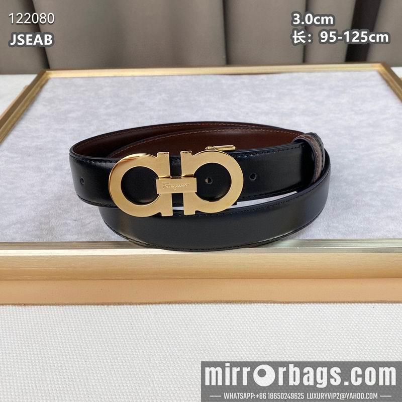 Replica Ferragamo belt 30mmX95-125cm 8L01
