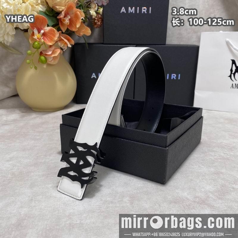 Replica Amiri belt 38mmX100-125cm 8L31