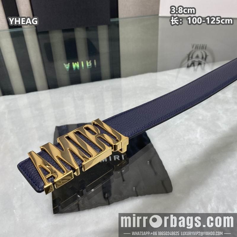 Replica Amiri belt 38mmX100-125cm 8L29