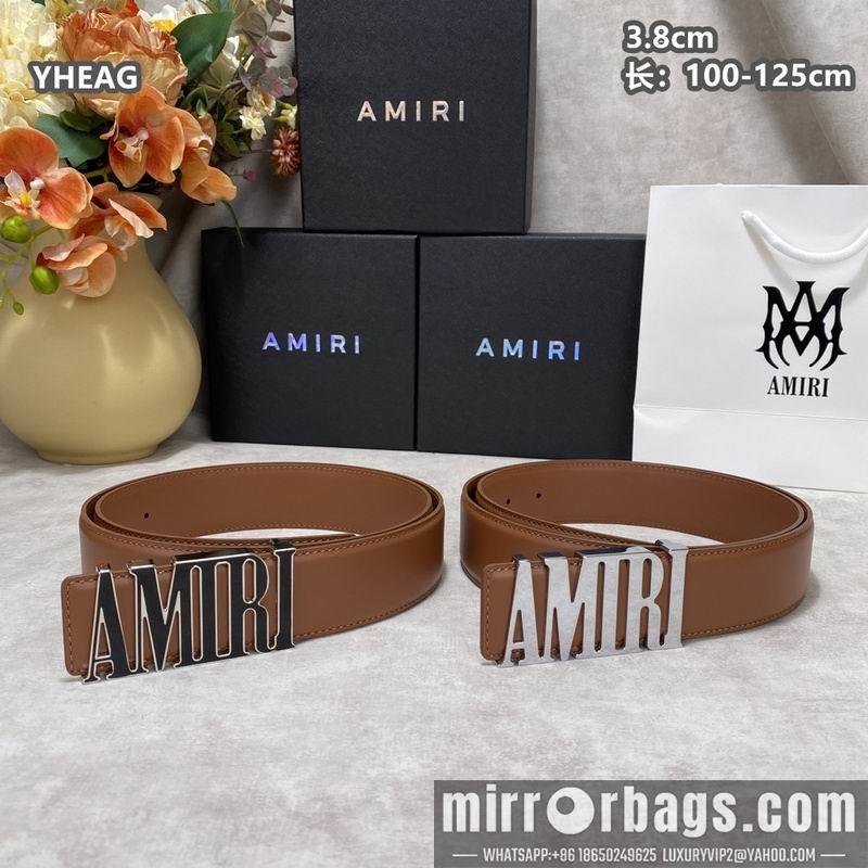 Replica Amiri belt 38mmX100-125cm 8L24