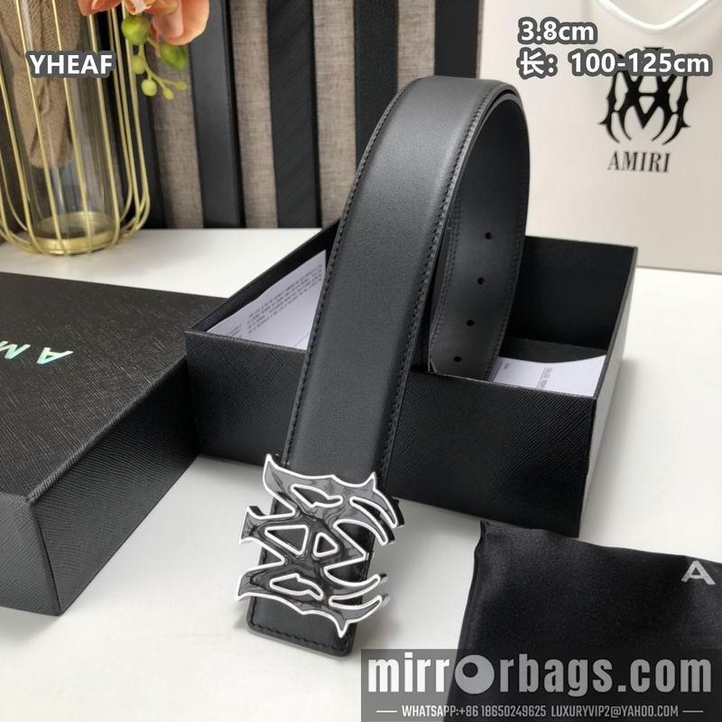 Replica Amiri belt 38mmX100-125cm 8L33