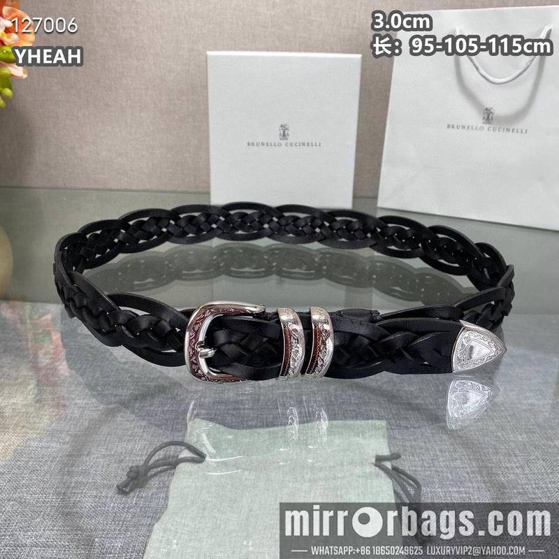 Replica Brunello Cucinelli belt 30mmX95-105-115cm 8L03