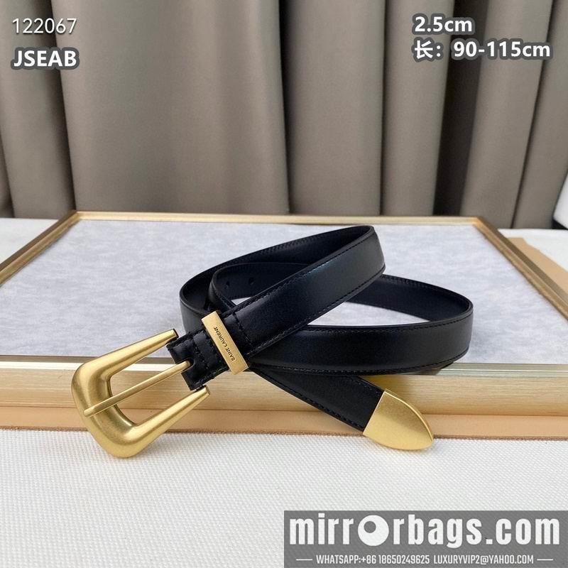 Replica YSL belt 25mmX90-115cm 8L01