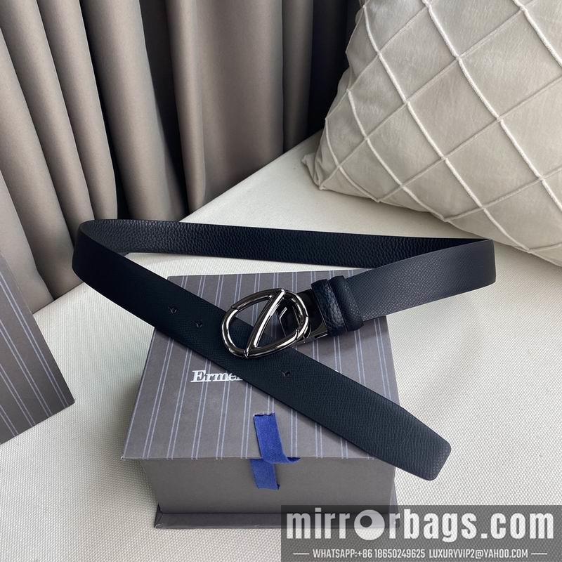 Replica Zegna belt 35mmX95-125cm 7D04