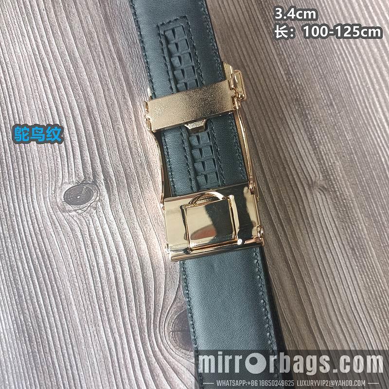 Replica Bercoc Cucinelli belt 34mmX100-125cm 8L03