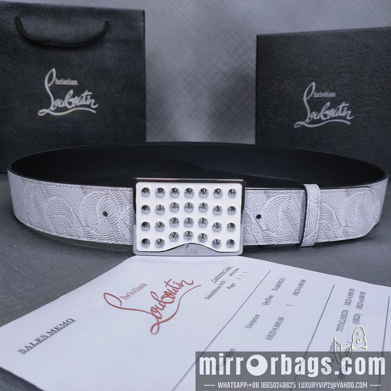 Replica Louboutin belt 38mm 80-125cm lb061201