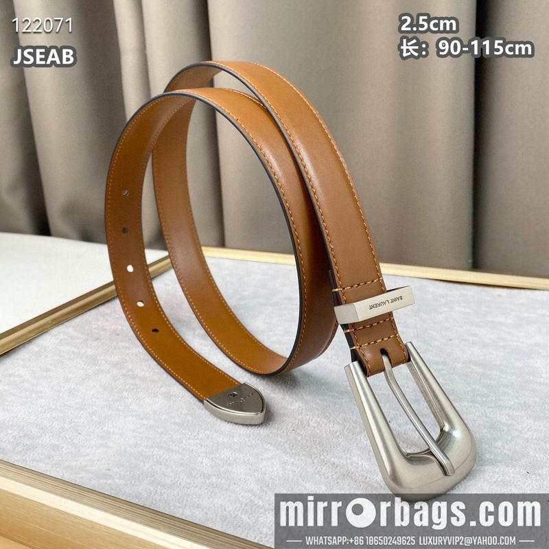 Replica YSL belt 25mmX90-115cm 8L01