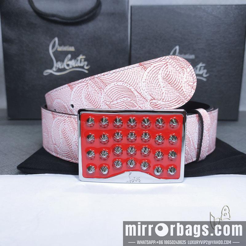 Replica Louboutin belt 38mm 80-125cm lb061201