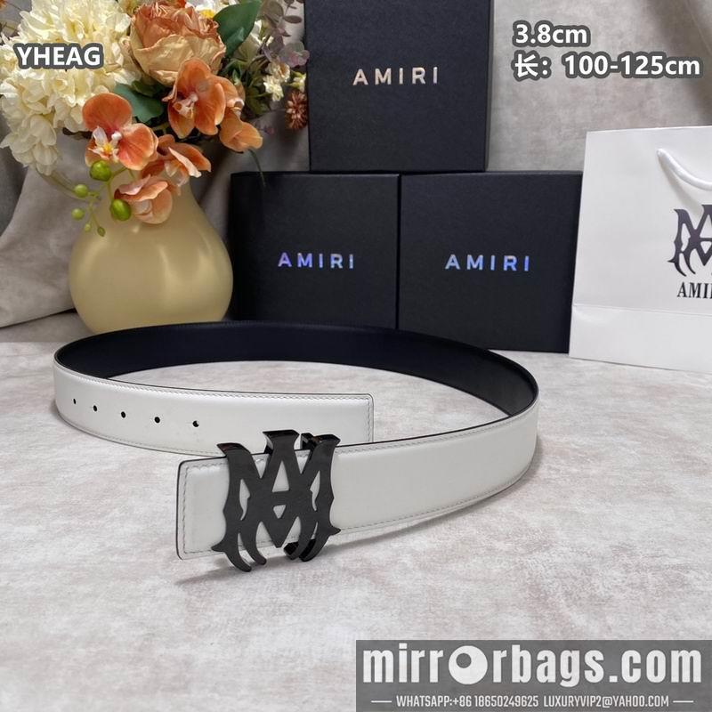 Replica Amiri belt 38mmX100-125cm 8L31