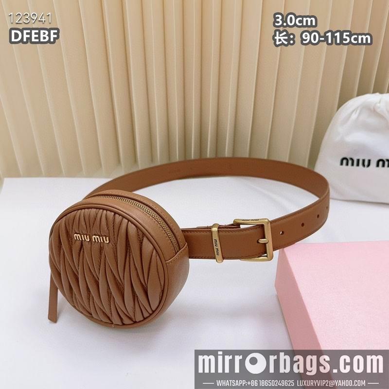 Replica Miumiu belt 30mmX90-115cm 8L02