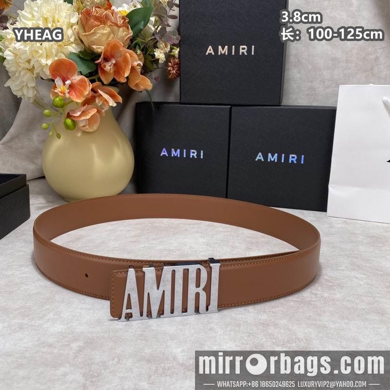 Replica Amiri belt 38mmX100-125cm 8L24
