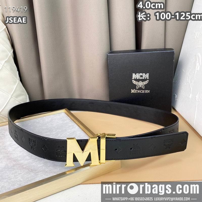 Replica MCM belt 40mmX100-125cm 8L01