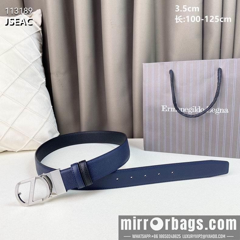Replica Zegna belt 35mmX100-125cm 8L082501