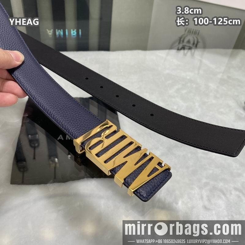 Replica Amiri belt 38mmX100-125cm 8L29