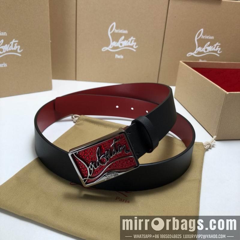 Replica Christian Louboutin belt 35mmX95-125cm 7D02