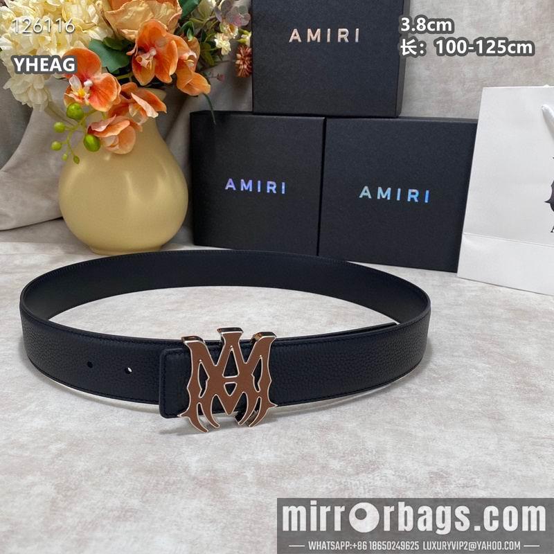 Replica Amiri belt 38mmX100-125cm 8L10