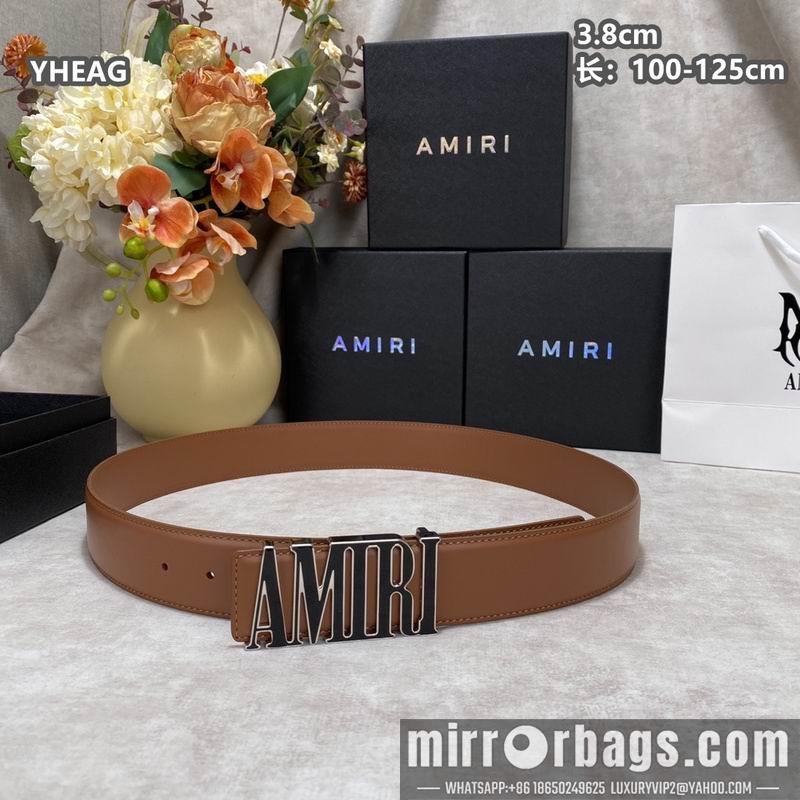 Replica Amiri belt 38mmX100-125cm 8L24