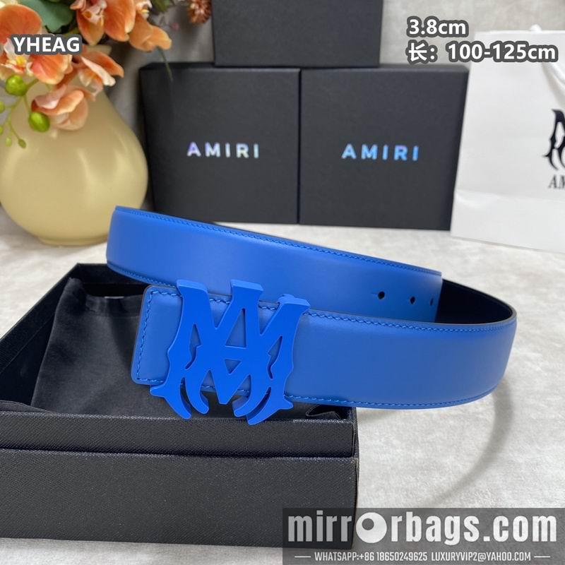 Replica Amiri belt 38mmX100-125cm 8L32