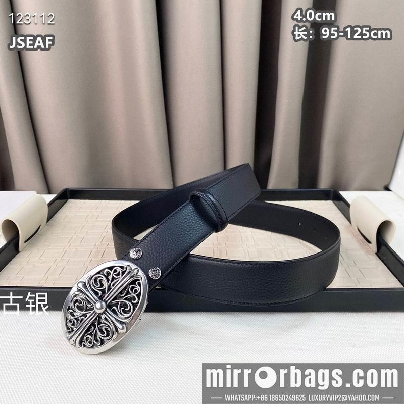 Replica Chrome Hearts belt 40mmX95-125cm 8L01
