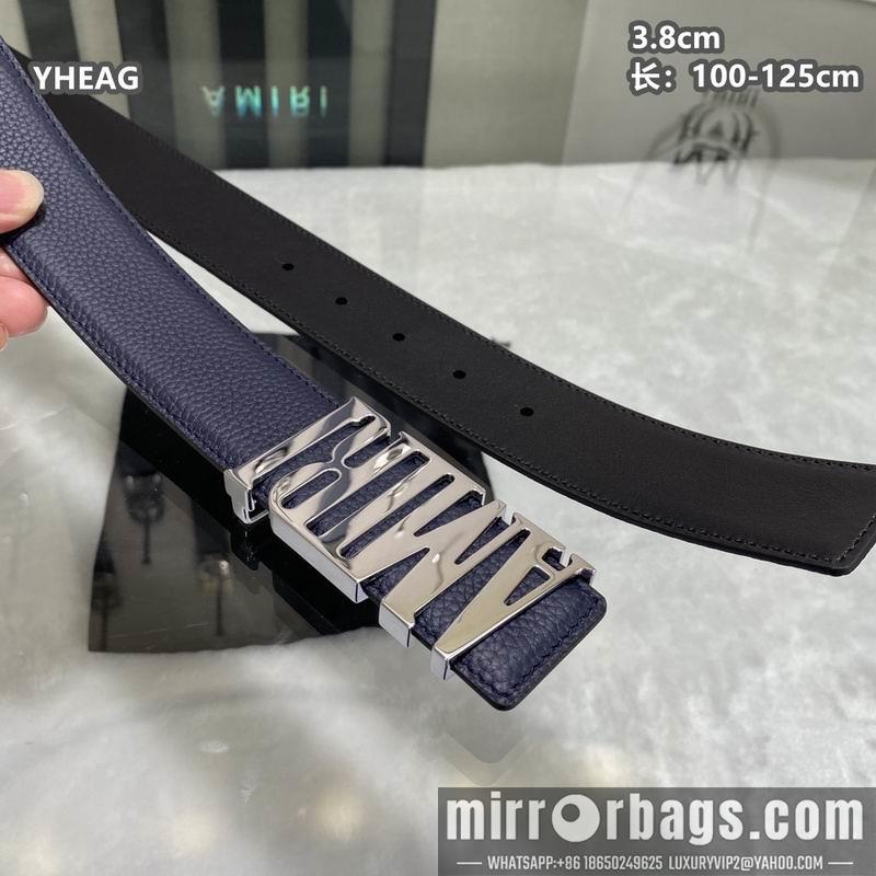 Replica Amiri belt 38mmX100-125cm 8L29