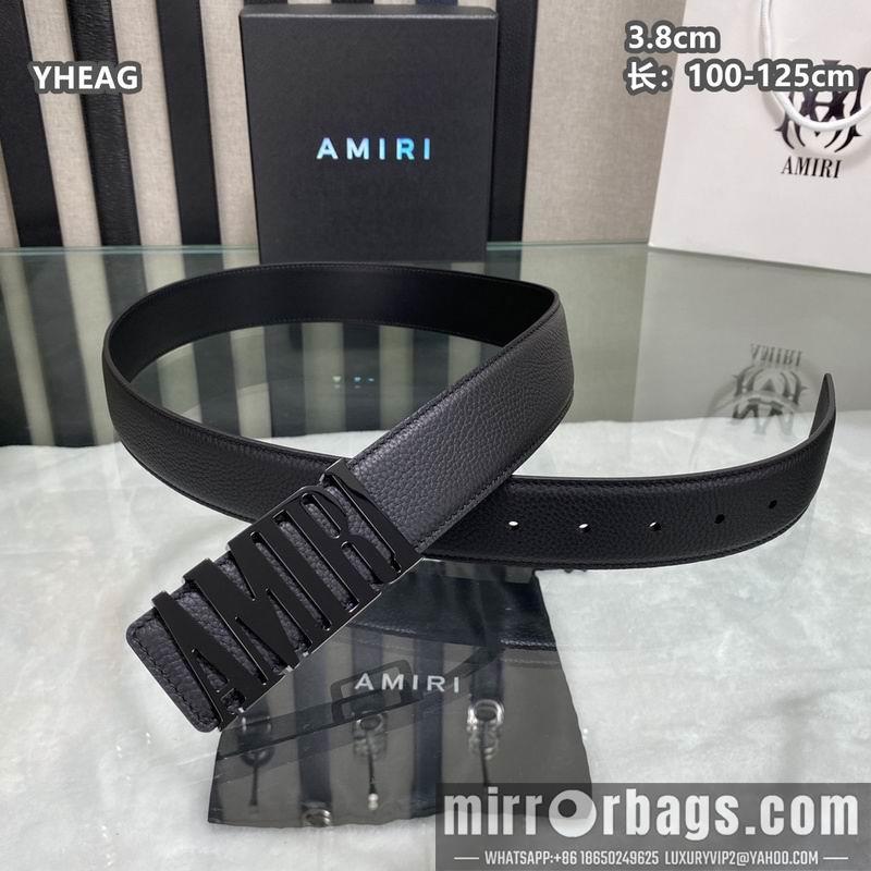 Replica Amiri belt 38mmX100-125cm 8L29
