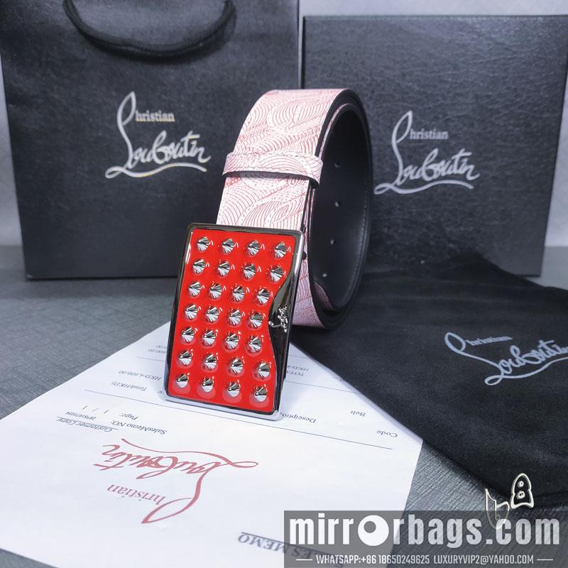 Replica Louboutin belt 38mm 80-125cm lb061201